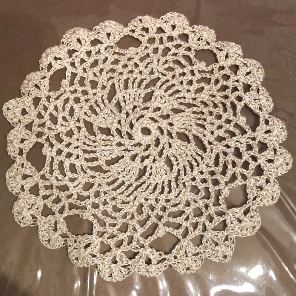 Handmade vintage white